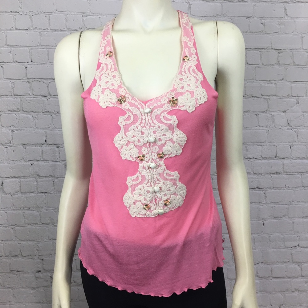 Intimately Free People Embroidered Tank